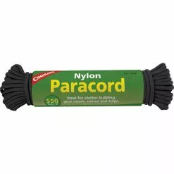 Coghlans Paracord Black 50ft