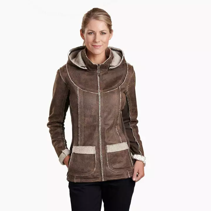 Kuhl Dani Sherpa Jacket Womens 4 Kuhl Dani Sherpa Jacket Womens - Image 2