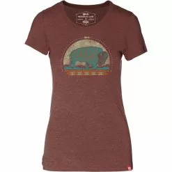 Meridian Line Petra Bison 50-50 T-Shirt Womens