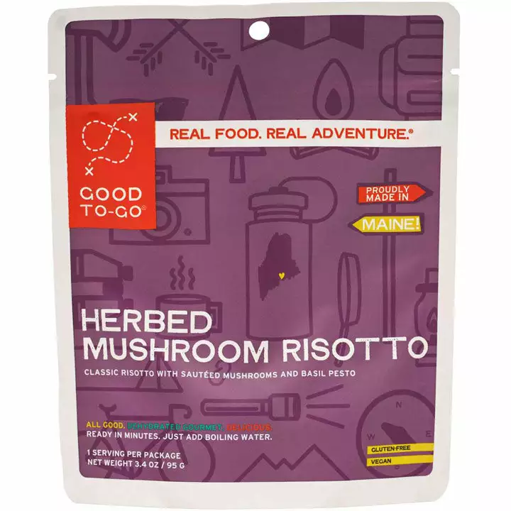 Good To-Go Herbed Mushroom Risotto Single Serving 3 Good To-Go Herbed Mushroom Risotto Single Serving