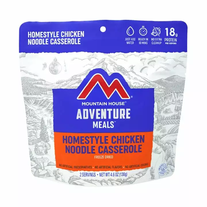Mountain House Homestyle Chicken Noodle Casserole 3 Mountain House Homestyle Chicken Noodle Casserole