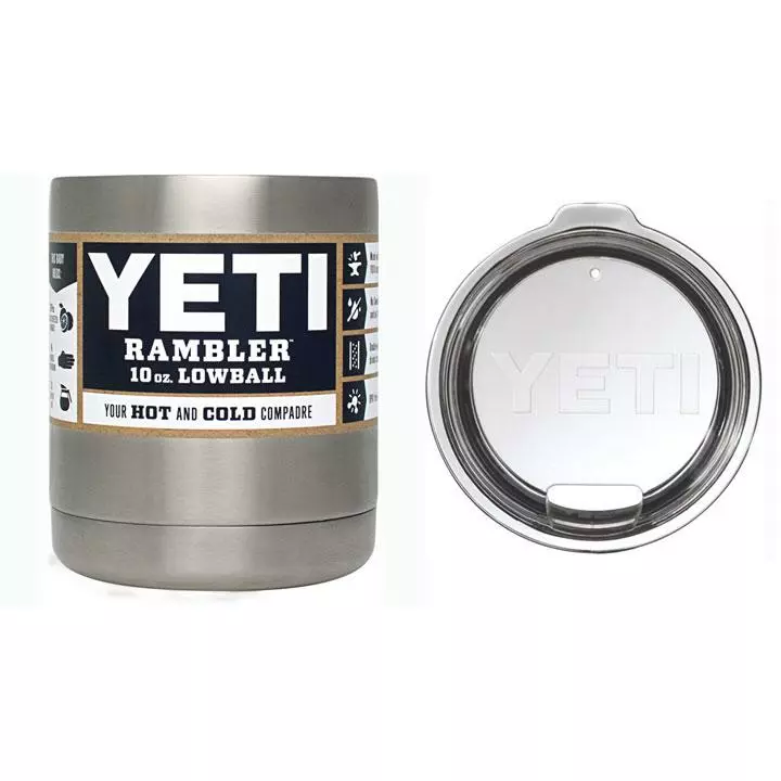 Yeti Rambler 10oz Lowball Tumbler With Lid 5 Yeti Rambler 10oz Lowball Tumbler With Lid - Image 3