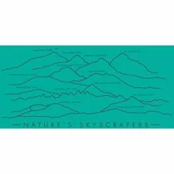 SiliPint Natures Skyscrapers 16oz Pint