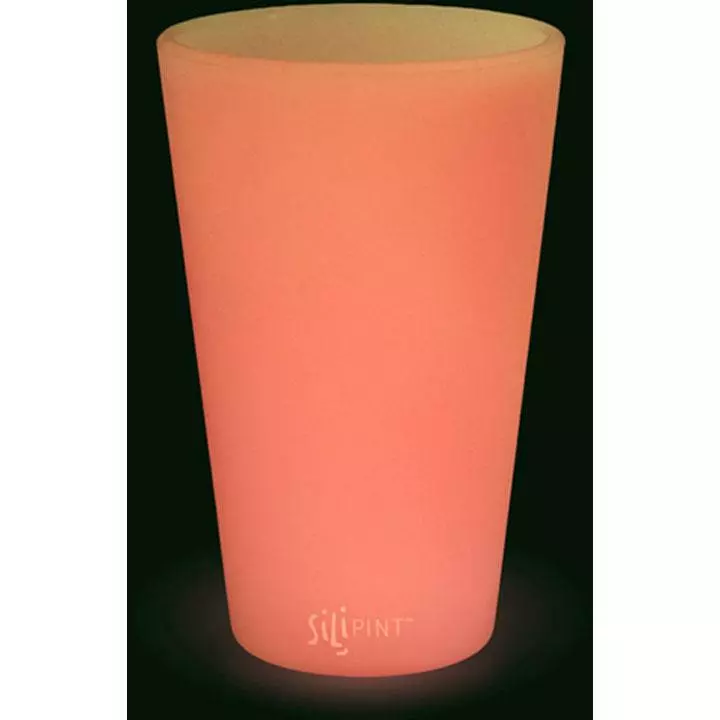 SiliPint Glow-In-The-Dark 16 Ounce Pint Glass 5 SiliPint Glow-In-The-Dark 16 Ounce Pint Glass - Image 3