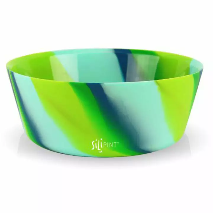 SiliPint Squeeze-a-Bowl Tie-Dyed 4 SiliPint Squeeze-a-Bowl Tie-Dyed - Image 2