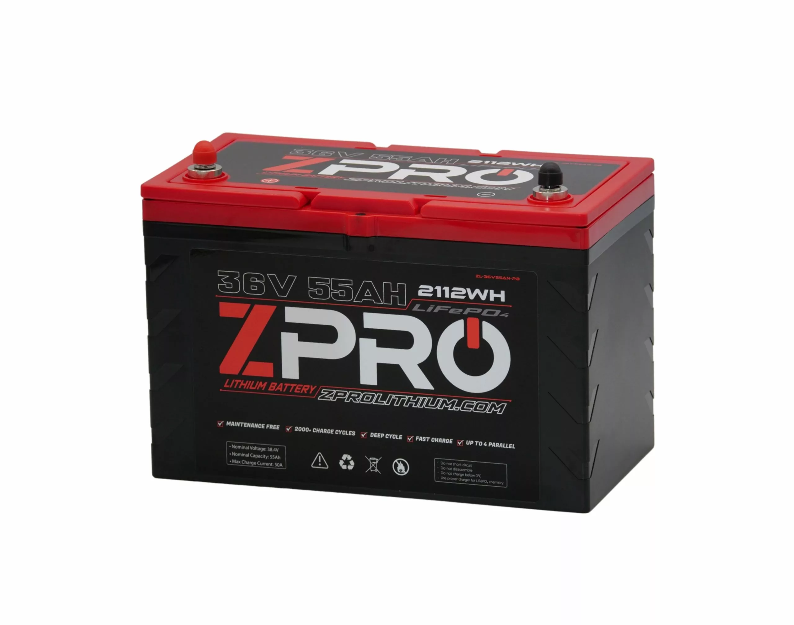 ZPRO LITHIUM ZPRO 36V55AH LITHIUM BATTERY 6 ZPRO LITHIUM ZPRO 36V55AH LITHIUM BATTERY - Image 4