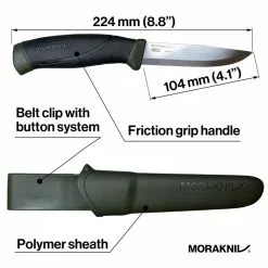 Morakniv Companion HD MG Carbon -mountainsports Sales 2023 HD 2