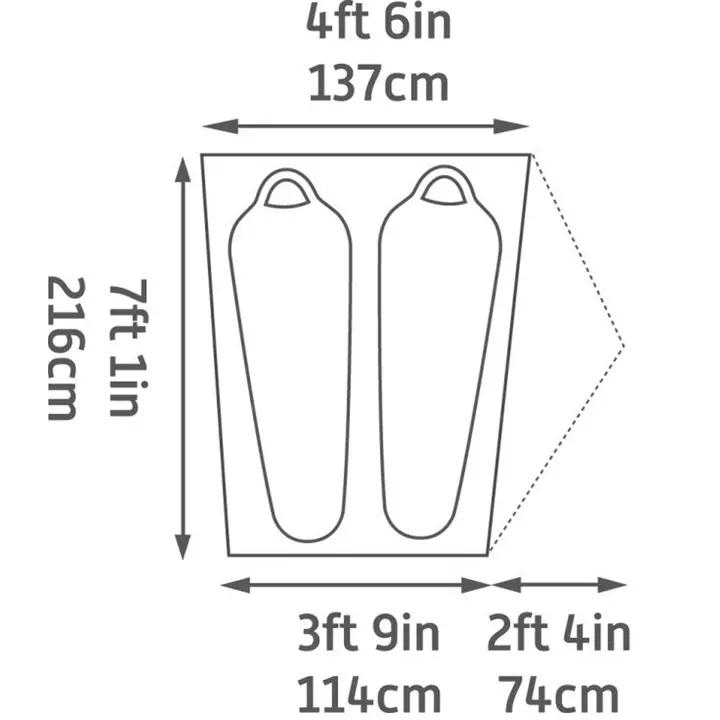 Kelty Late Start 2 Person Tent 7 Kelty Late Start 2 Person Tent - Image 5