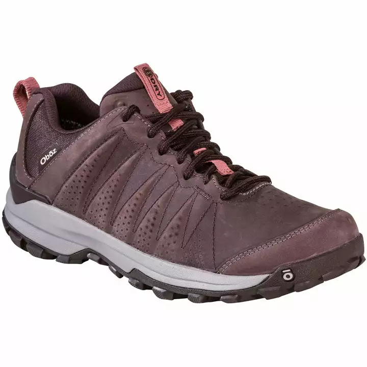 Oboz Sypes Low Leather Waterproof Hiking Shoe Womens 4 Oboz Sypes Low Leather Waterproof Hiking Shoe Womens - Image 2