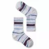 Smartwool Hike Light Cushion Striped Crew Socks Kid's