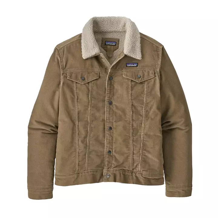 Patagonia Pile Lined Trucker Jacket Mens 4 Patagonia Pile Lined Trucker Jacket Mens - Image 2