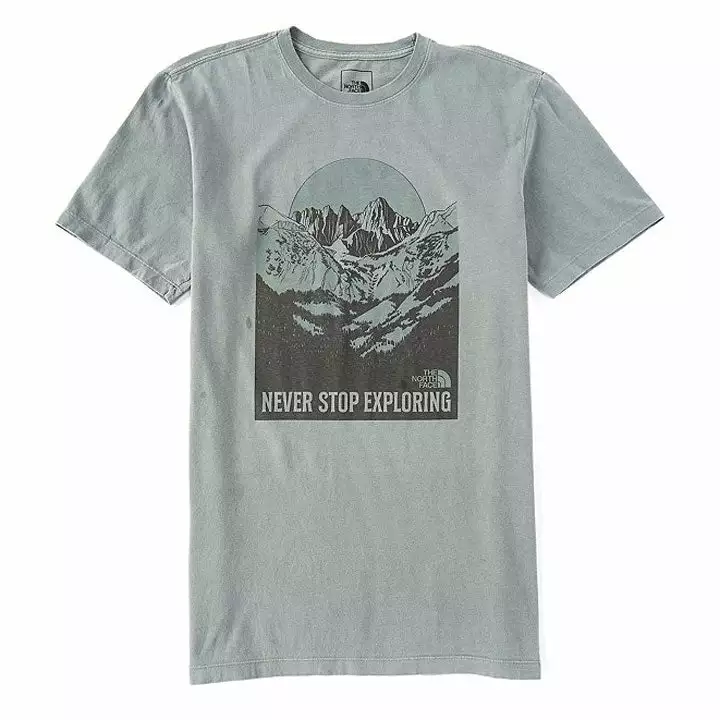 The North Face Short Sleeve Natural Wonders Tee Mens 5 The North Face Short Sleeve Natural Wonders Tee Mens - Image 3