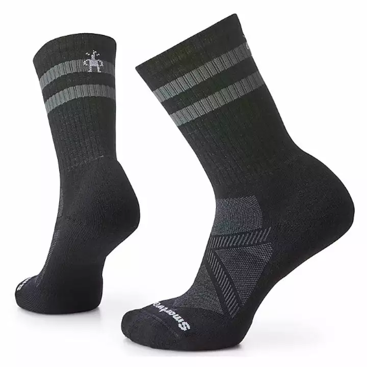 Smartwool Atheletic Stripe Targeted Cushion Crew Socks 3 Smartwool Atheletic Stripe Targeted Cushion Crew Socks