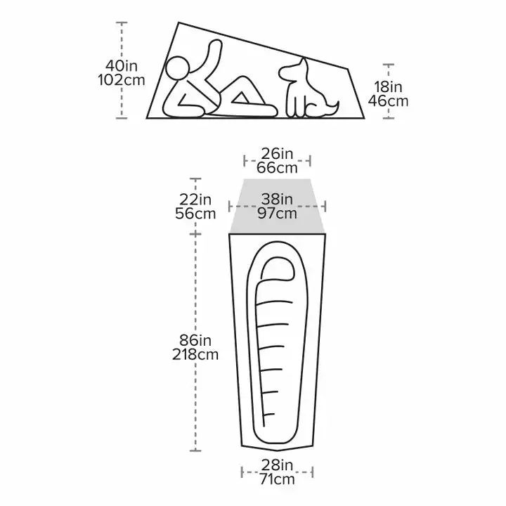 Big Agnes Fly Creek HV UL1 Solution Dye Tent 4 Big Agnes Fly Creek HV UL1 Solution Dye Tent - Image 2
