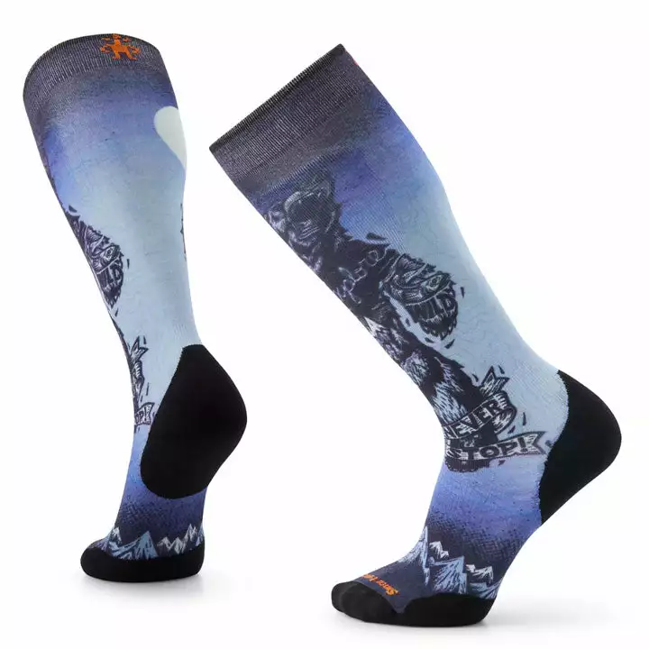 Smartwool Ski Targeted Cushion Always Explore Print Over The Calf Socks 3 Smartwool Ski Targeted Cushion Always Explore Print Over The Calf Socks