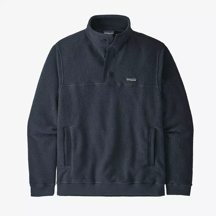 Patagonia Shearling Fleece Button Pullover Mens 5 Patagonia Shearling Fleece Button Pullover Mens - Image 3